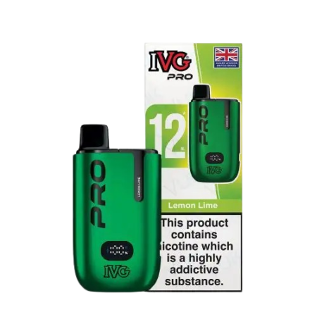 IVG Pro 12 Prefilled 10k Lemon Lime Vape Kit