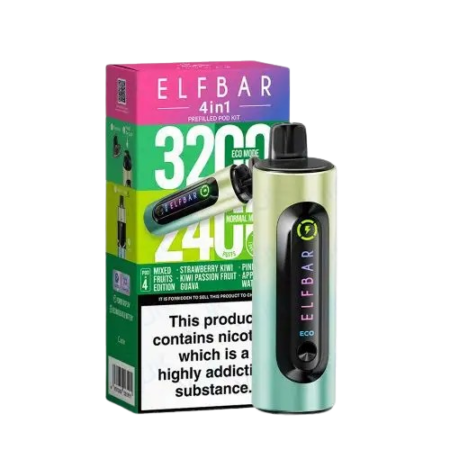 Elf Bar 4-in-1 Prefilled Mixed Fruit Edition Vape Kit