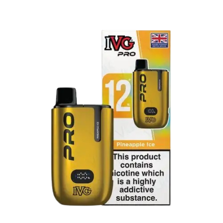 IVG Pro 12 Prefilled 10k Pine Apple Ice Vape Kit