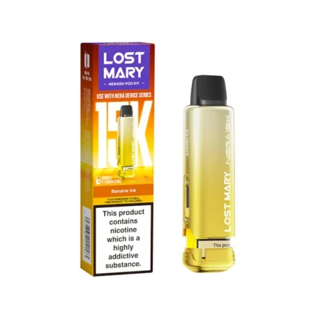 LOST MARY NERA Banana Ice 15K PRE-FILLED PODS