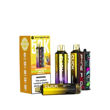Pyne Pod Click 50K Yellow Edition Vape Kit