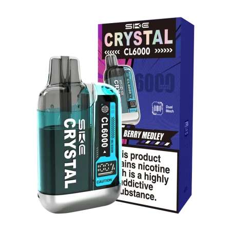 SKE Crystal CL6000 Berry Medley Prefilled Pod Vape Kit
