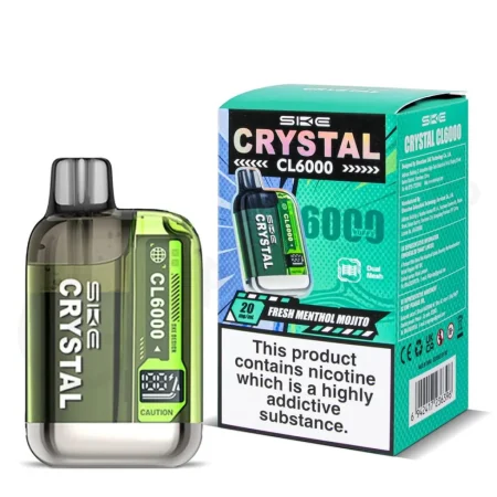 SKE Crystal CL6000 Fresh Menthol Prefilled Pod Vape Kit
