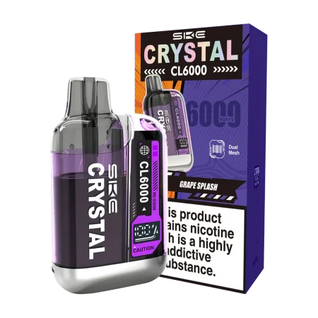 SKE Crystal CL6000 Grapes Splash Prefilled Pod Vape Kit