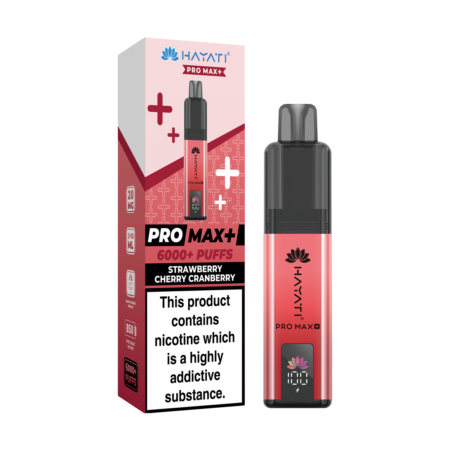 Hayati Pro Max Plus 6000 Strawberry Cherry Cranberry Refill Pods