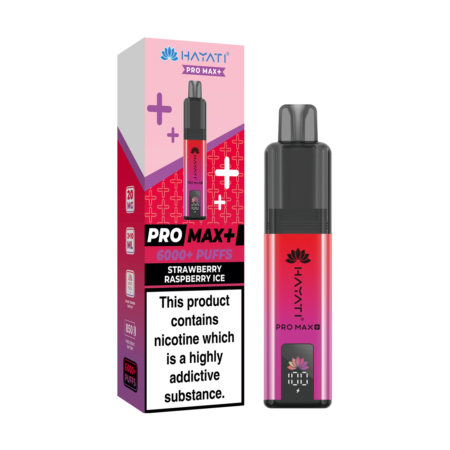 Hayati Pro Max Plus 6000 Strawberry Respberry Ice Refill Pods