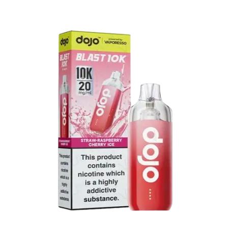 Vaporesso Dojo Blast 10K Strawberry Respberry Cherry Ice Prefilled Pod Kit