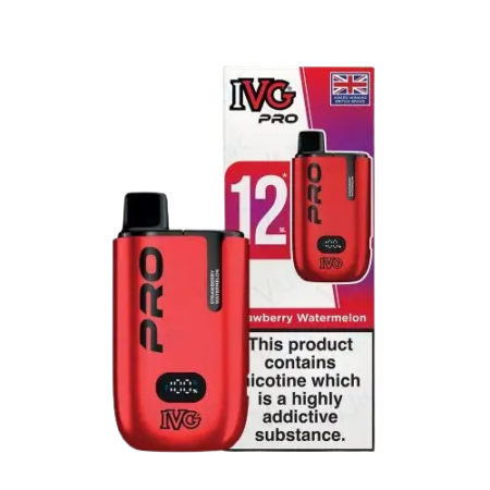 IVG Pro 12 Prefilled 10k Strawberry Watermelon Vape Kit