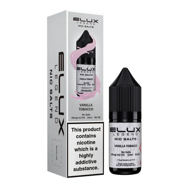 Elux Legend Vanilla Tobacco 20mg Liquid