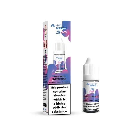 Blue Razz Gummy Bear Nic Salt E-Liquid by Hayati Pro Max 10ml