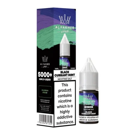 5000+ Black Current Mint E-Liquid -10ML