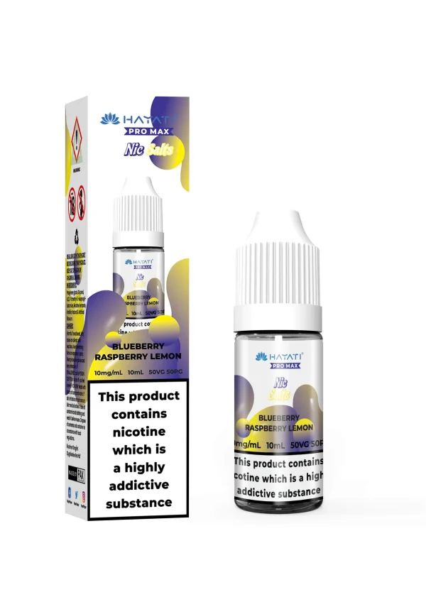 Blueberry Raspberry Lemon Nic Salt E-Liquid by Hayati Pro Max 10ml