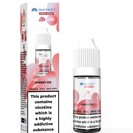 Cherry Ice Nic Salt E-Liquid by Hayati Pro Max 10ml