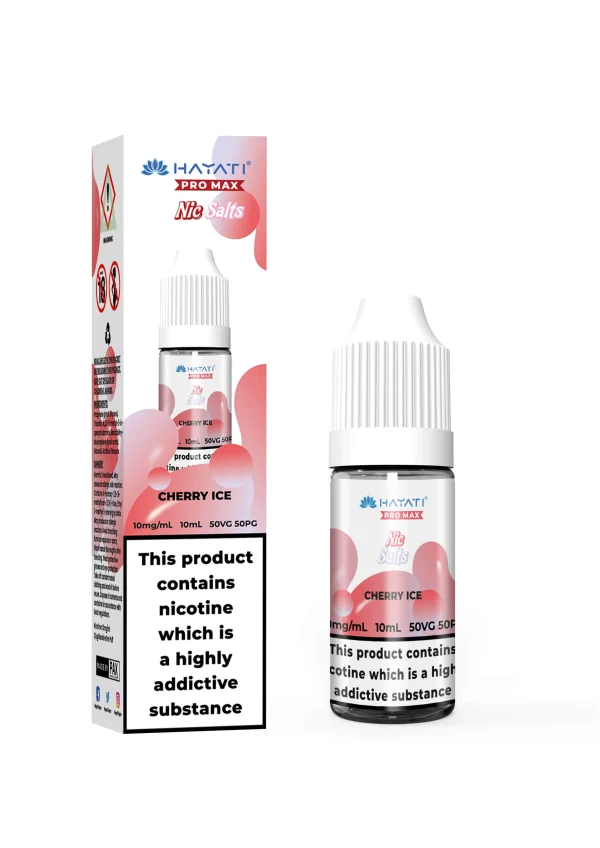Cherry Ice Nic Salt E-Liquid by Hayati Pro Max 10ml