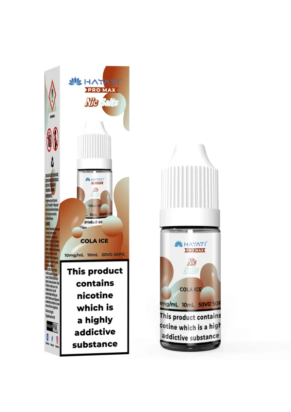 Cola Ice Nic Nic Salt E-Liquid by Hayati Pro Max 10ml