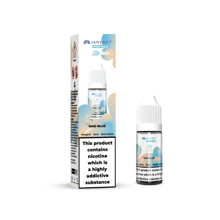 Mad Blue Nic Salt E-liquid by Hayati Pro Max 10ml