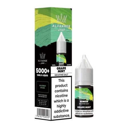 5000+ Grape Mint E-Liquid -10ML