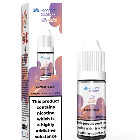 Gummy Bear Nic Salt E-Liquid by Hayati Pro Max 10ml