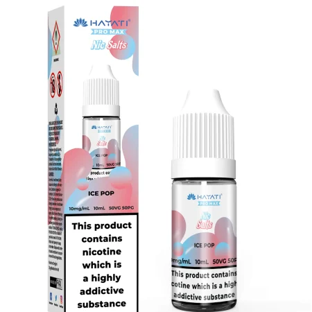 Ice Pop Nic Salt E-Liquid by Hayati Pro Max 10ml
