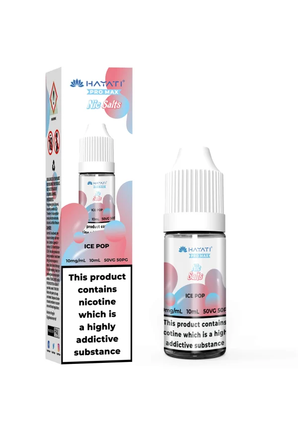 Ice Pop Nic Salt E-Liquid by Hayati Pro Max 10ml