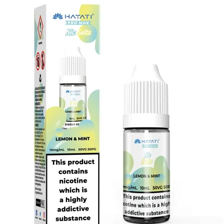 Lemon Mint Nic Salt E-Liquid by Hayati Pro Max 10ml