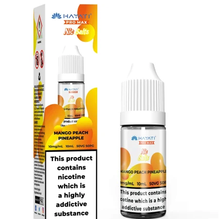 Mango Peach Pineapple Nic Salt E-Liquid by Hayati Pro Max 10ml