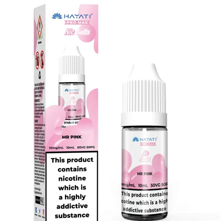 Mr Pink Nic Salt E-Liquid by Hayati Pro Max 10ml
