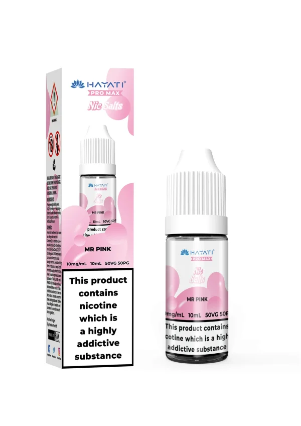 Mr Pink Nic Salt E-Liquid by Hayati Pro Max 10ml