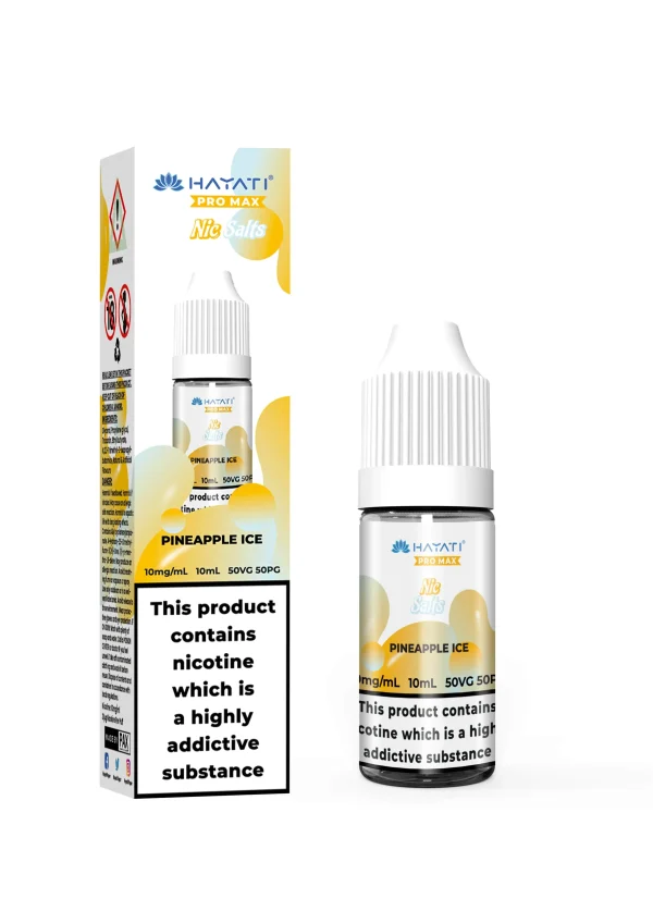 Pineapple Ice Nic Salt E-Liquid by Hayati Pro Max 10ml