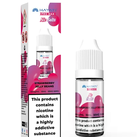 Strawberry Jelly Beans Nic Salt E-Liquid by Hayati Pro Max 10ml