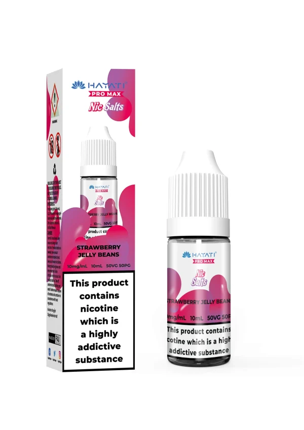 Strawberry Jelly Beans Nic Salt E-Liquid by Hayati Pro Max 10ml