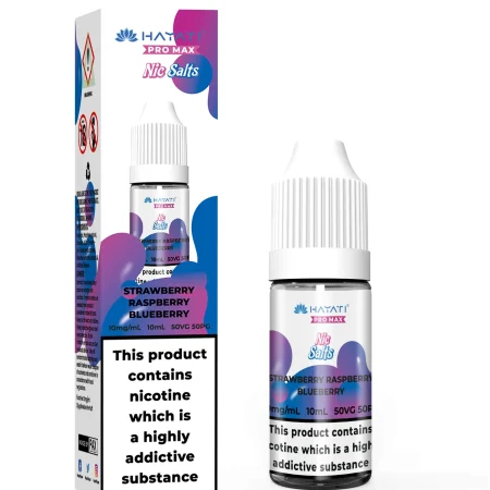 Strawberry Raspberry Blueberry Nic Salt E-Liquid by Hayati Pro Max 10ml