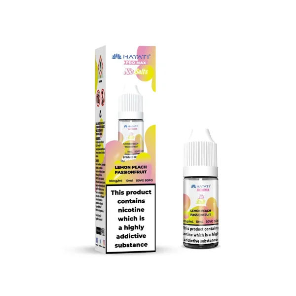 Lemon Peach Passionfruit Nic Salt E-liquid by Hayati Pro Max 10ml